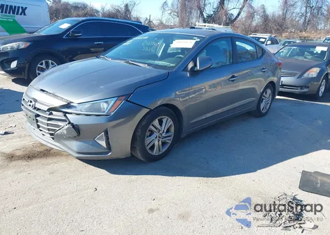 2019 Hyundai Elantra Value Edition из США, поврежденный, VIN 5NPD84LF5KH445034